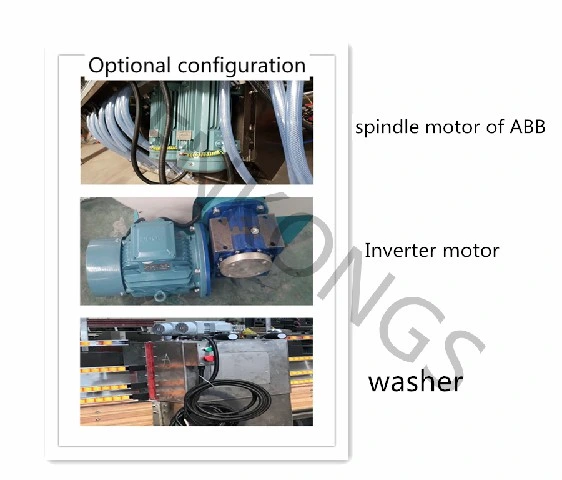 Ball Bearing Glass Grinder 10 ABB Spindles Motor